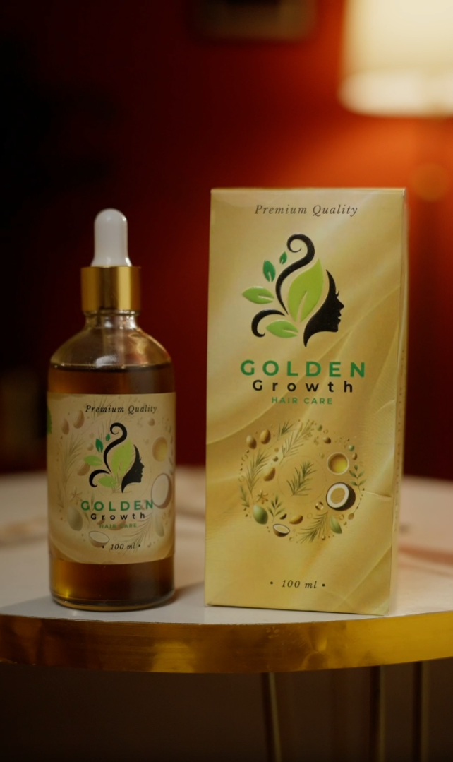 golden growth hair oil video